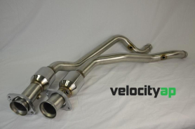 VelocityAP Jaguar XE 3.0L V6 200 Cell Sport Catalyst and Downpipe