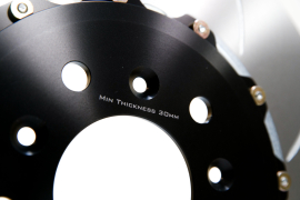 Velocity AP 2018+ Aston Martin 2-Piece Girodisc/VAP Lightweight Brake Rotors 398mm Front