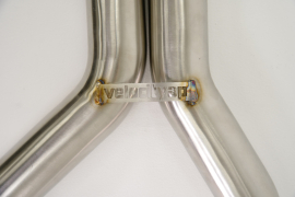 VelocityAP X-Pipe Resonator Delete for Jaguar F-Pace SVR 5.0 SC 2019+